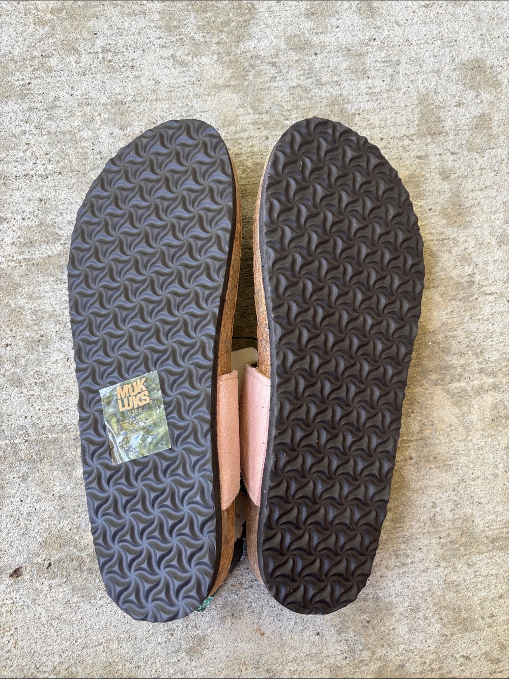 Muk Luks Marsha Pink Braided Toe-Post Sandals with Buckle - Picture 9 of 11